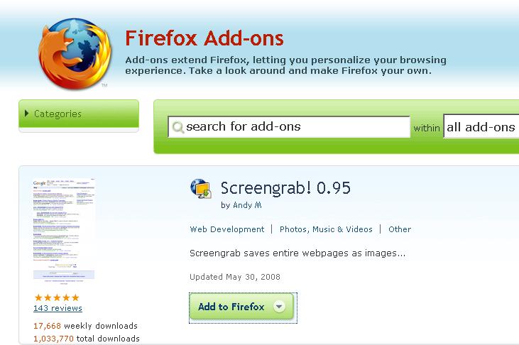 Add firefox. Mozilla Addons.